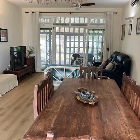 Fully Furnished Luxury Villa 3 Right On A Blue Ocean Belle Mare Exterior foto
