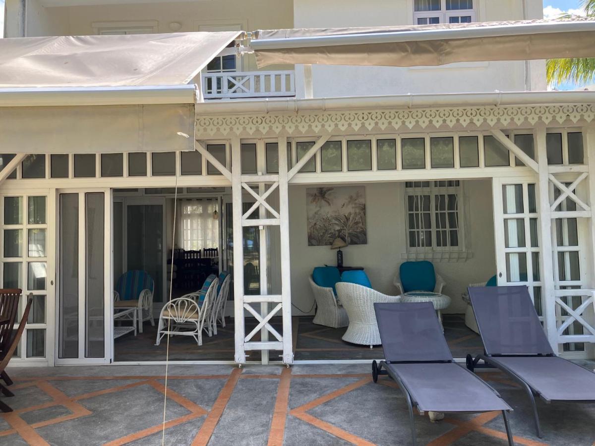 Fully Furnished Luxury Villa 3 Right On A Blue Ocean Belle Mare Exterior foto